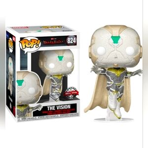 Funko Pop! Diamond White Vision - WandaVision Books-A-Million Exclusive
